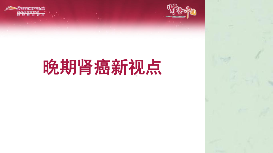 晚期肾癌新视点课件.ppt_第1页