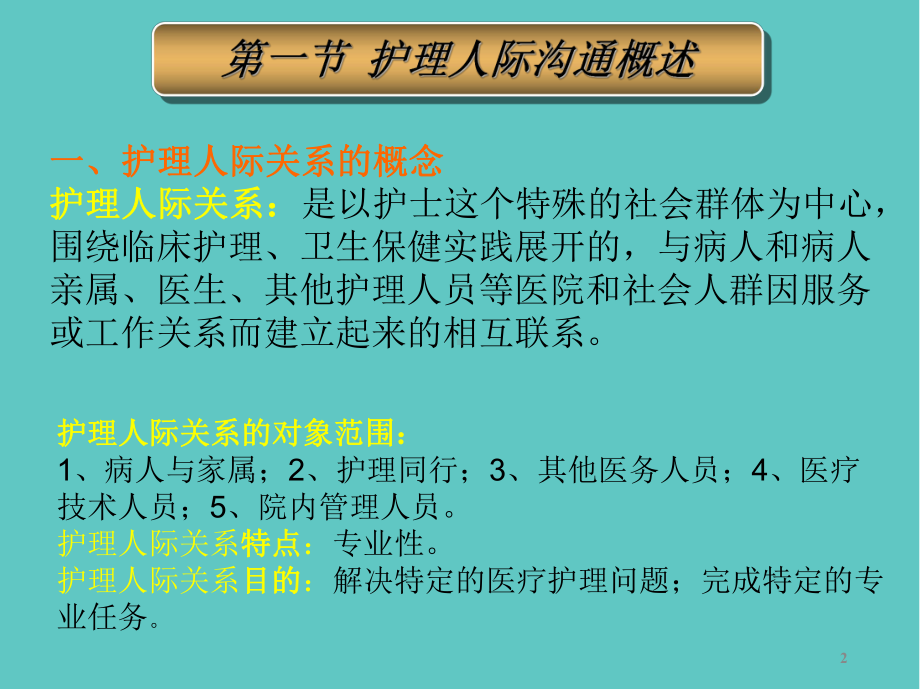 护理工作中的人际沟通教学课件.ppt_第2页