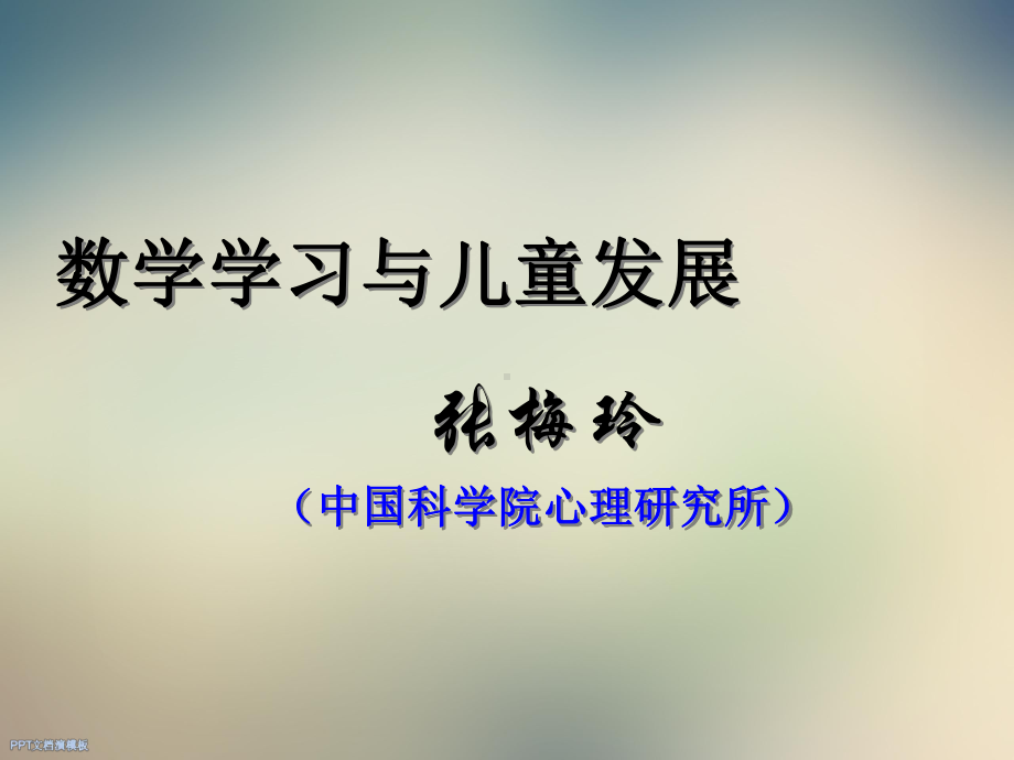 数学学习与儿童发展课件.ppt_第2页