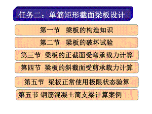 混凝土结构1-2单筋矩形截面梁板设计课件.ppt