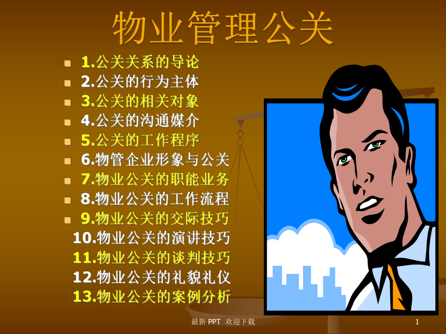 最新物业公关课件.ppt_第1页