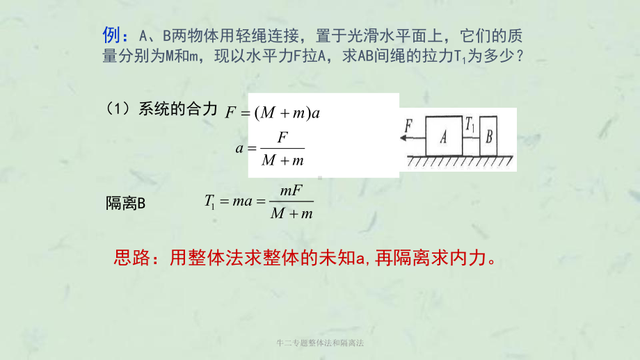 牛二专题整体法和隔离法课件.ppt_第3页