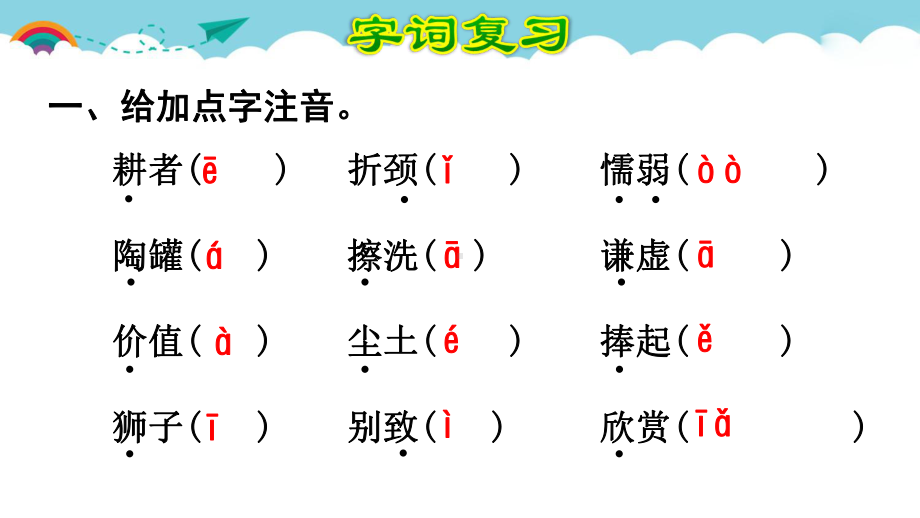 三年级下册语文课件第2单元复习(人教部编版).ppt_第2页