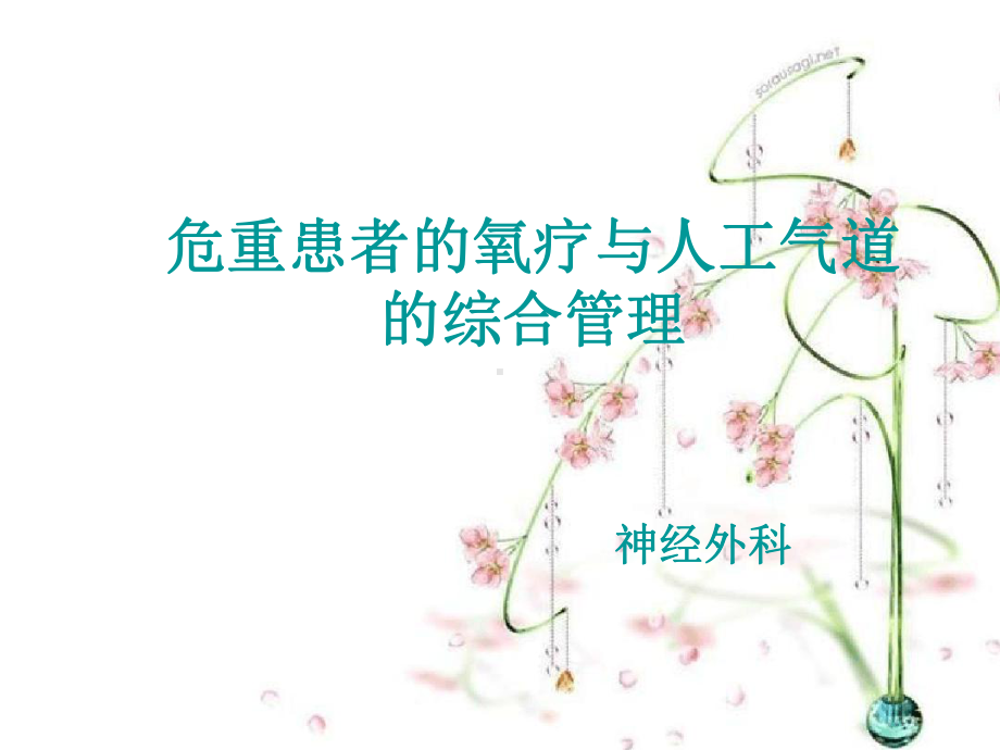 危重患者的氧疗与人工气道课件.ppt_第1页