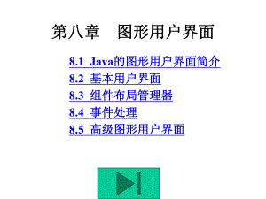 第八章图形用户界面(Swing)方案.ppt