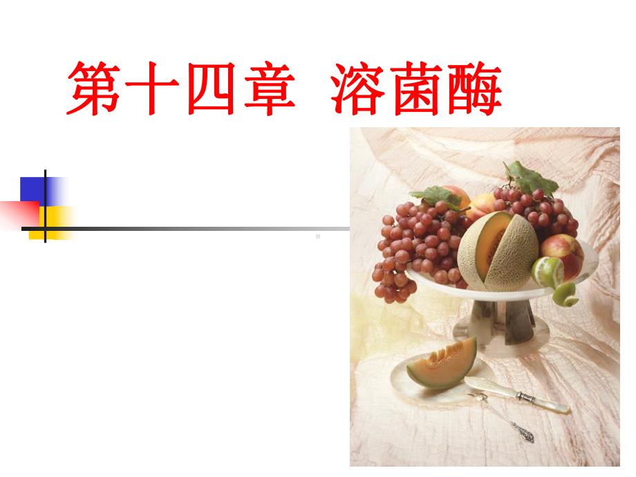 第十四章溶菌酶选编课件.ppt_第1页