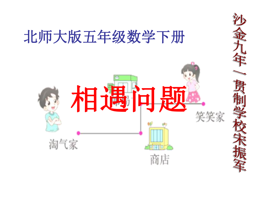 北师大版五年级数学下册《相遇问题》课件.pptx_第2页