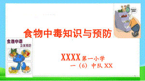 主题班会小学生食物中毒知识与预防主题班会演示教学课件.ppt