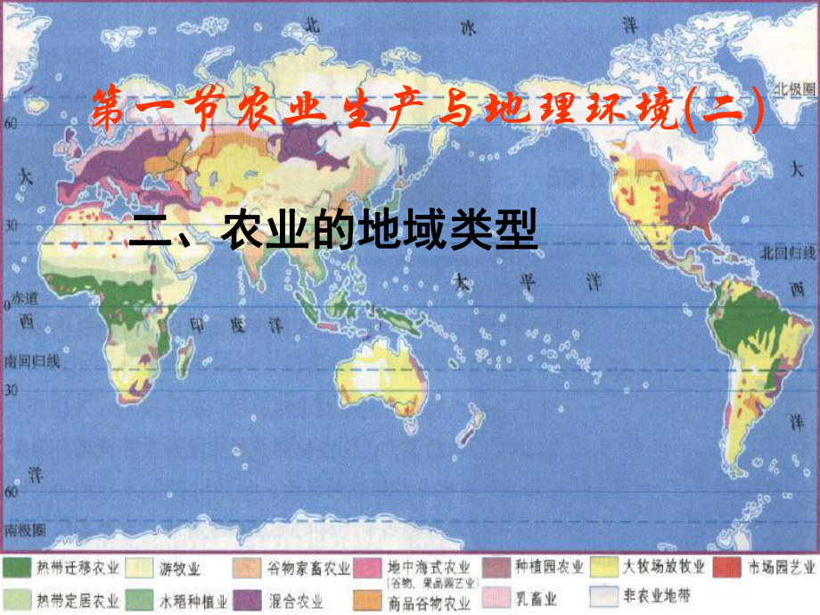 第一节农业生产与地理环境(二)课件.ppt_第1页