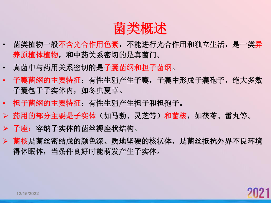 生药学藻菌蕨类裸子植物类生药2021推荐课件.ppt_第3页