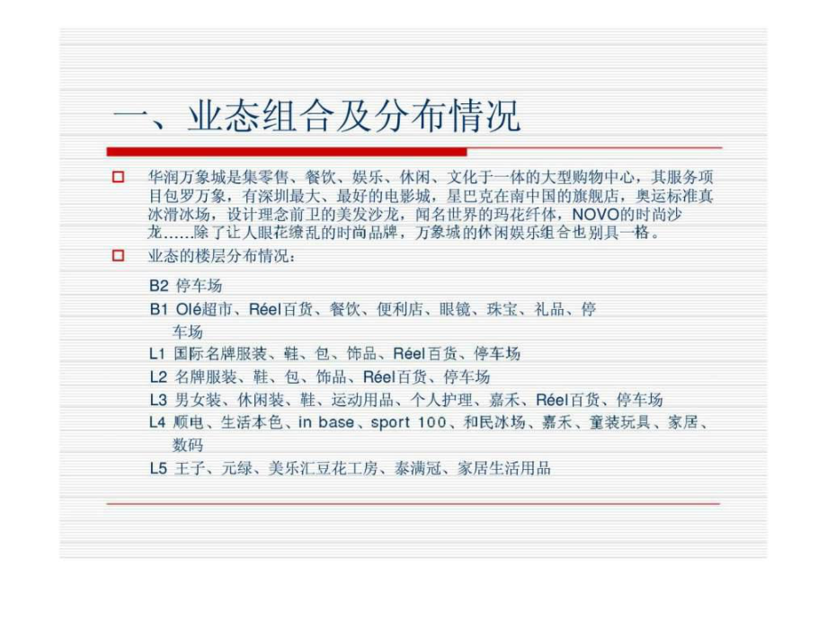 万象城调研报告-业态组合及品牌特点课件.ppt_第3页