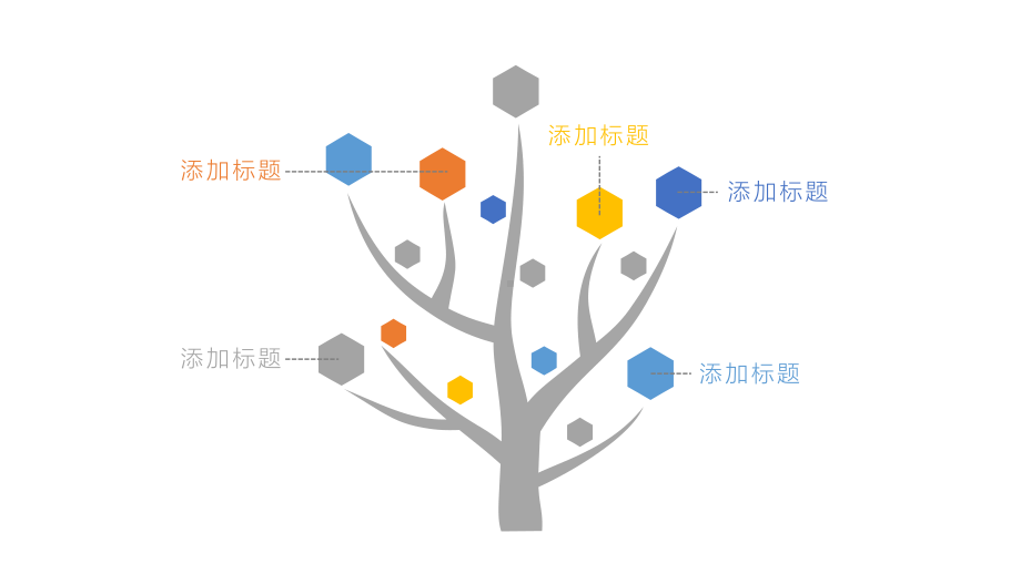 扁平风多彩图表集合第一套模版通用模板课件.pptx_第2页