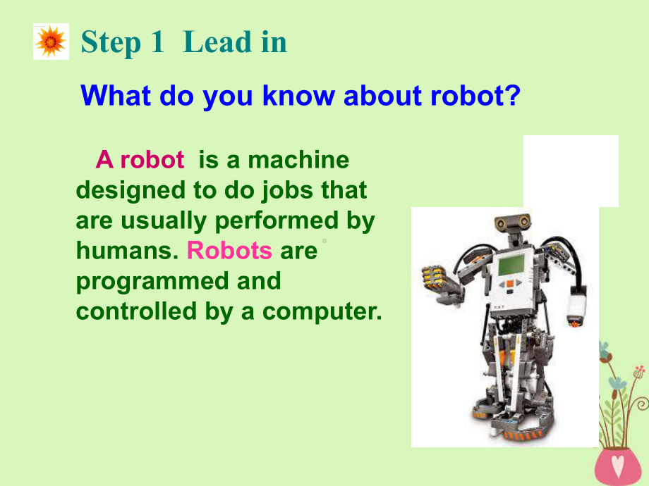 广东省中山市高中英语-Unit-2-Robots-Reading讲义-新人教版选修7课件.ppt（纯ppt,可能不含音视频素材）_第2页