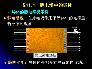 第11章-静电场中的导体和电介质课件.ppt