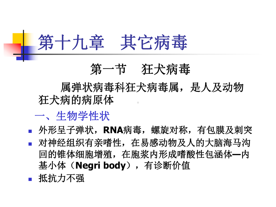 （医学课件大全）-狂犬病毒.ppt_第1页