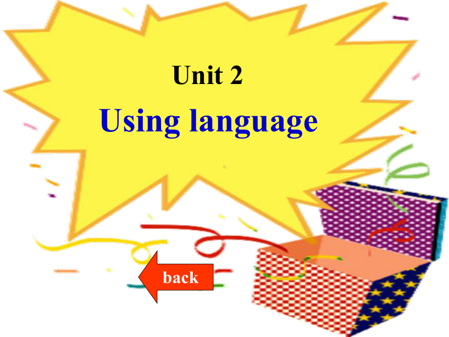 最新人教新课标高中英语必修1-教学课件Using-language.ppt_第1页