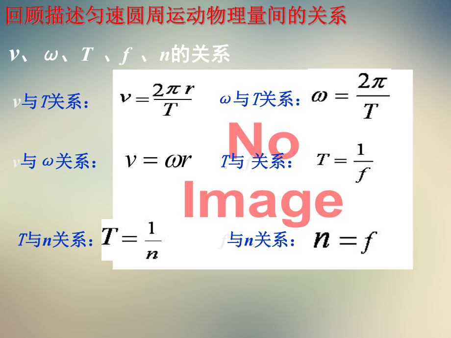 教科版高一上学期物理物理教学课件：必修二第二章圆周运动复习.pptx_第3页