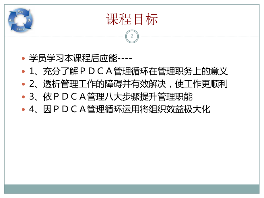 戴明环(PDCA循环)管理培训学习课件.ppt_第2页