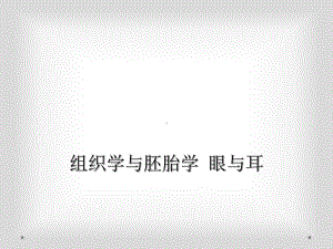 组织学与胚胎学-眼与耳课件.ppt