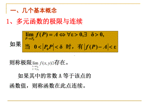 数学分析第5章-多元微分习题课课件.ppt