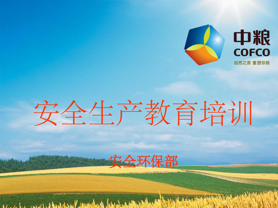 新员工入职安全培训安全教育课件.ppt_第1页