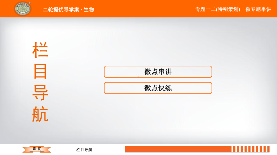 专题十二-微专题一-高中生物中的模式生物课件.ppt_第3页