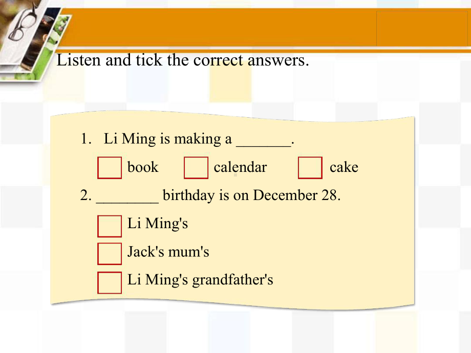 冀教版七年级英语上册-Unit-7-Lesson-40-When-Is-Your-Birthday-课件.ppt（纯ppt,可能不含音视频素材）_第3页