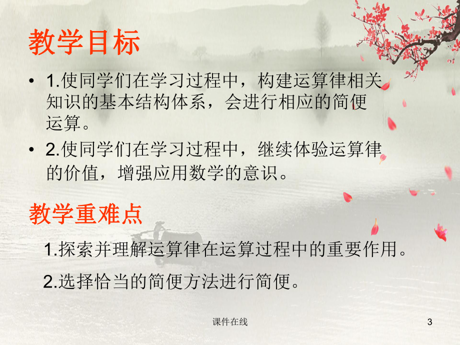 北师大版小学六年级数学下册-运算定律复习课件(优秀课件).ppt_第3页