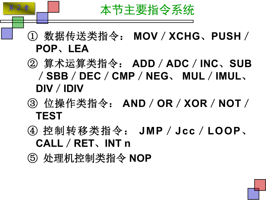 汇编语言8086的指令系统方案.ppt_第3页