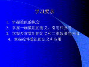 第6章-VB数组及应用课件.ppt