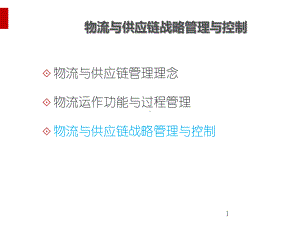 物流管理与供应链战略管理课件.ppt