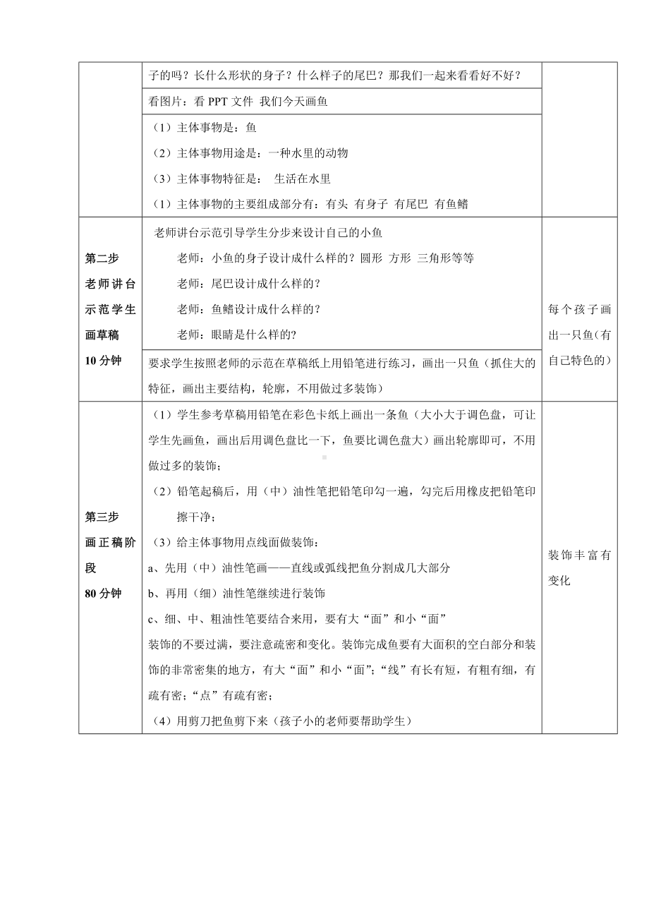 二年级上册美术课外班素材-非涂色类—盘中鱼 全国通用.doc_第2页