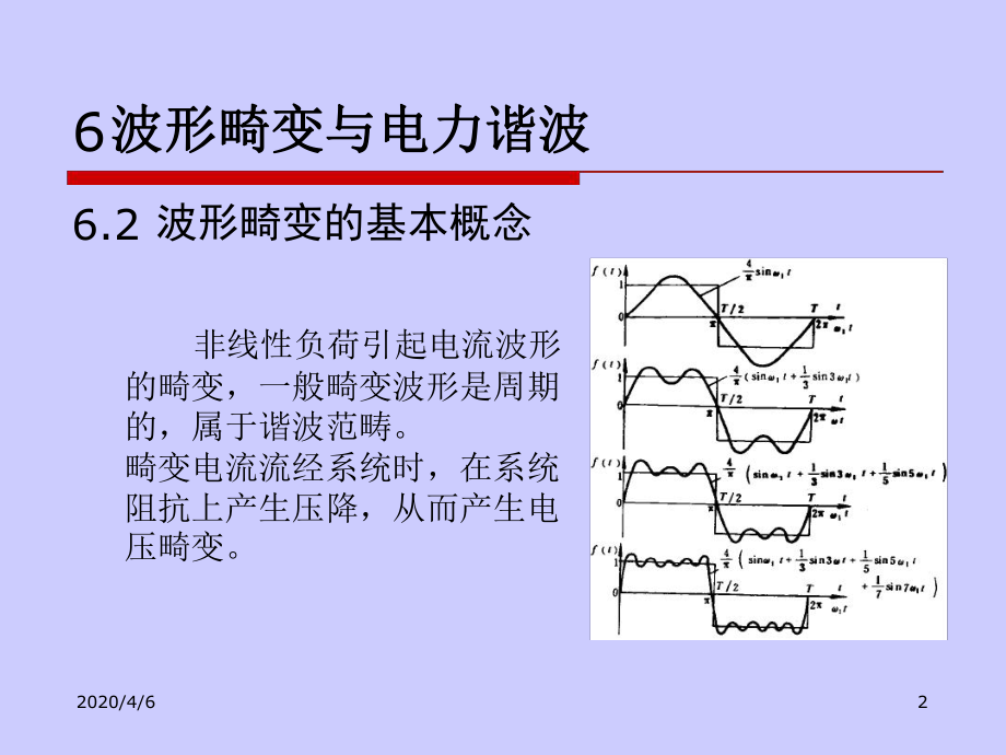 电网内电压波形畸变与电力谐波参考资料课件.ppt_第2页