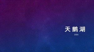 二年级上册美术课外探索C班课件-天鹅湖 全国通用 (共20张PPT).ppt