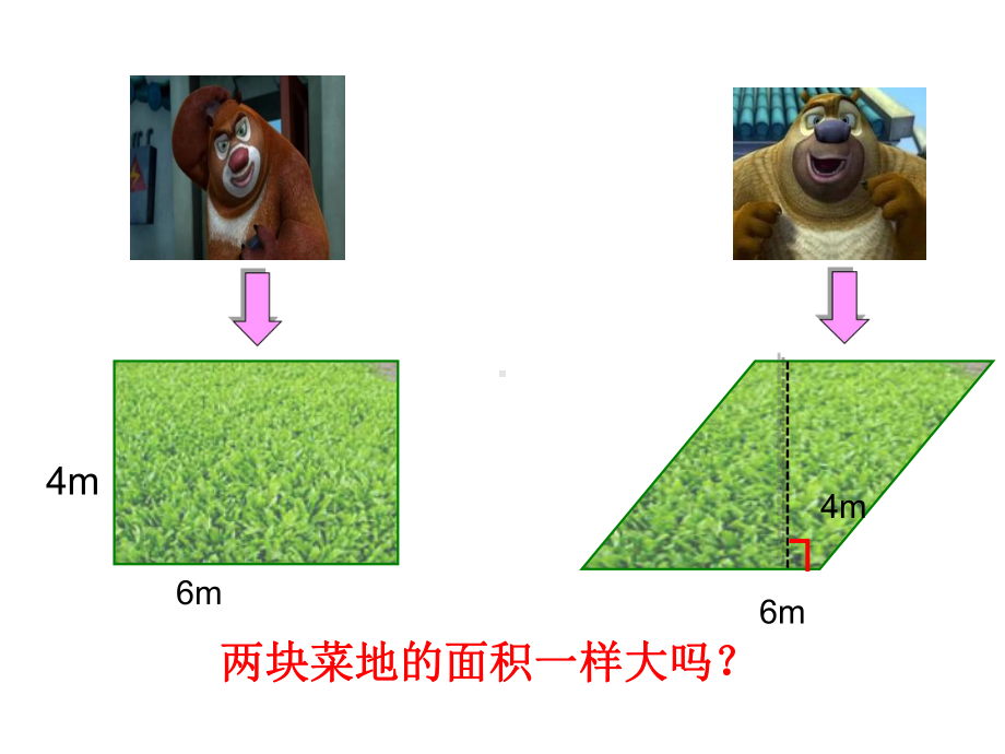 小学人教四年级数学平行四边形的面积课件.ppt_第3页