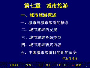 第七章城市旅游课件.ppt