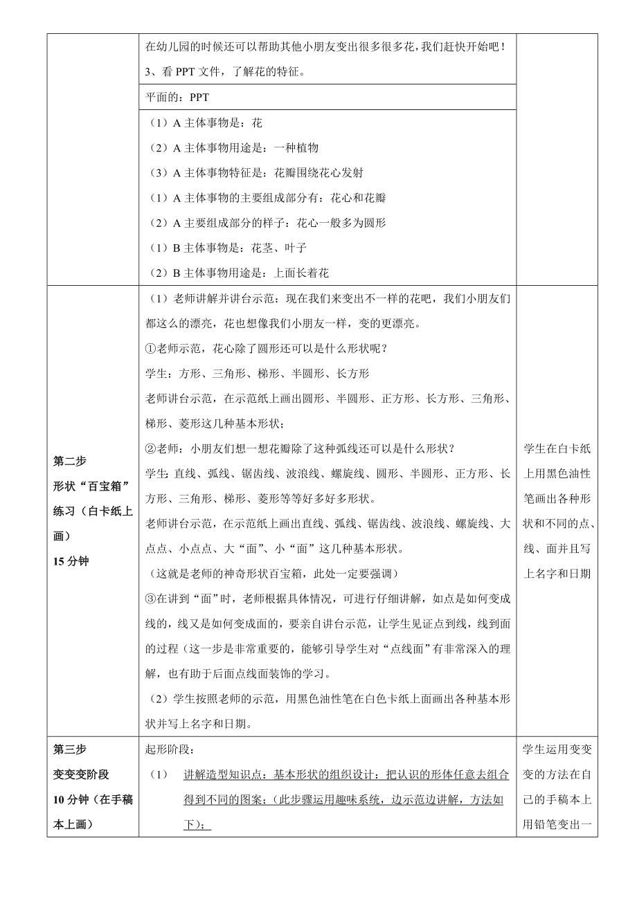 二年级上册美术课外班素材-涂色类—花朵变变变 全国通用.doc_第2页