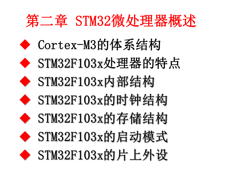 第二章STM32微处理器概述选编课件.ppt_第1页