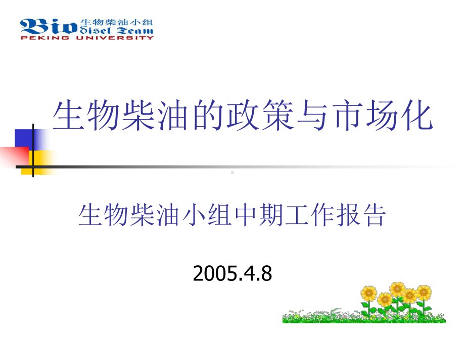 生物柴油的政策与场化课件.ppt_第1页