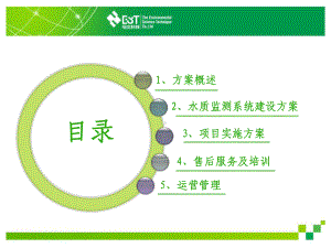 水质在线自动监测的项目技术的方案课件.ppt