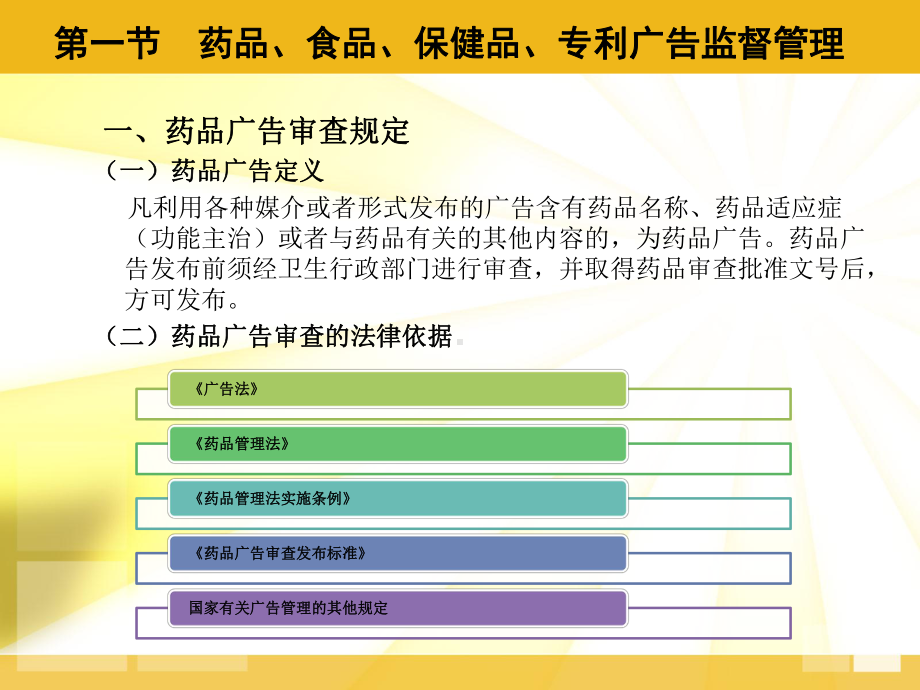 广告法规与管理-第六章-特殊商品广告的监督管理课件.ppt_第2页