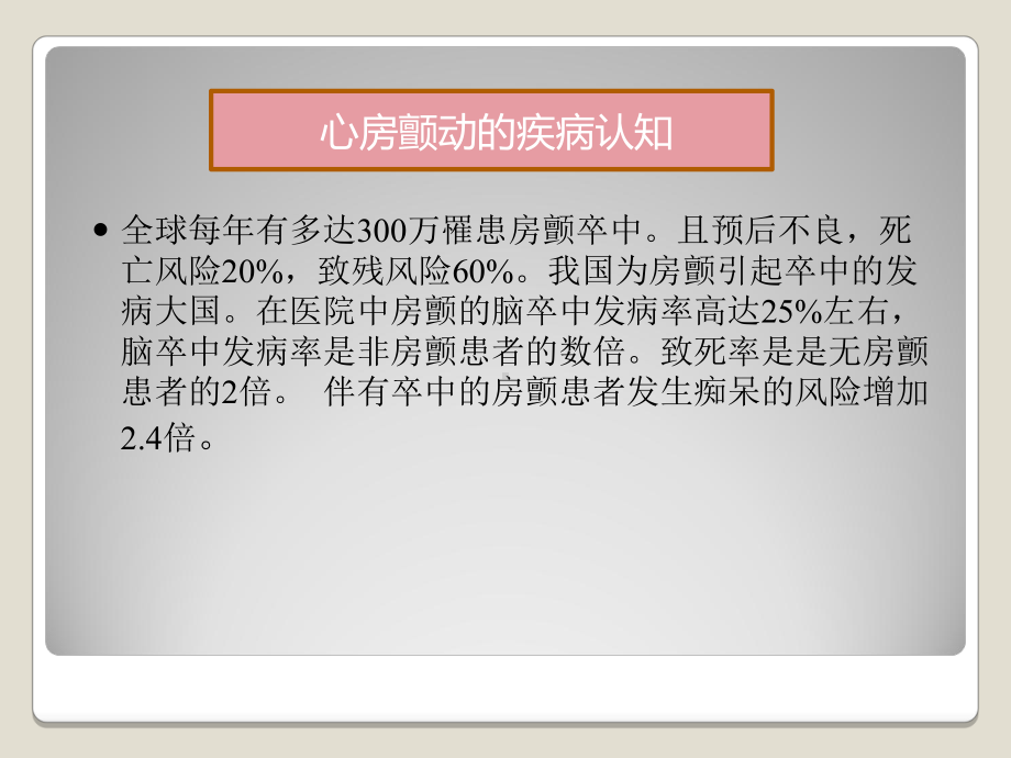 心房颤动的疾病认知和健康教育需求教案资料课件.ppt_第2页