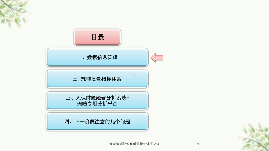 理赔数据管理和质量指标体系培训课件.ppt_第2页