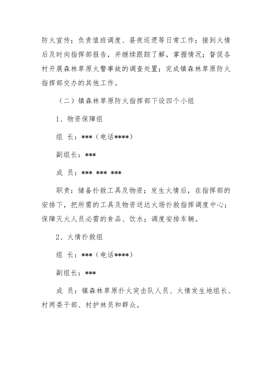 消防灭火应急疏散预案集锦七篇.docx_第3页