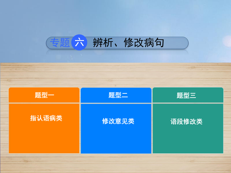 河北省2020中考语文-专题6-辨析、修改病句复习课件.ppt_第1页