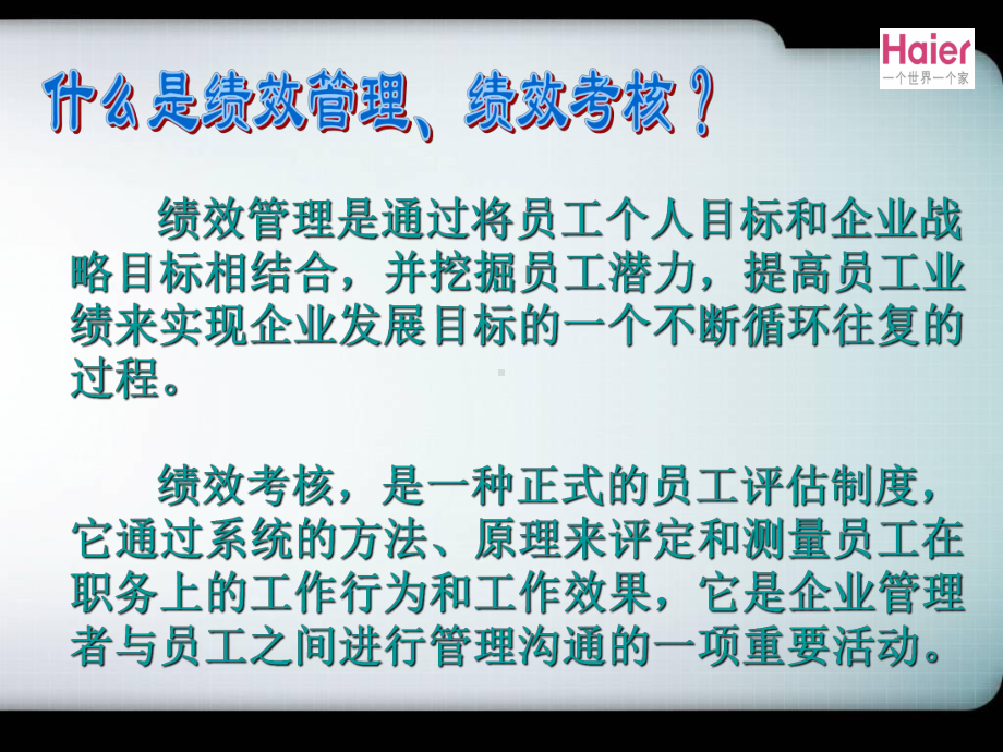 海尔绩效管理海尔励才之道课件.ppt_第3页