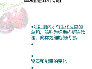 第三章细胞的代谢课件.ppt