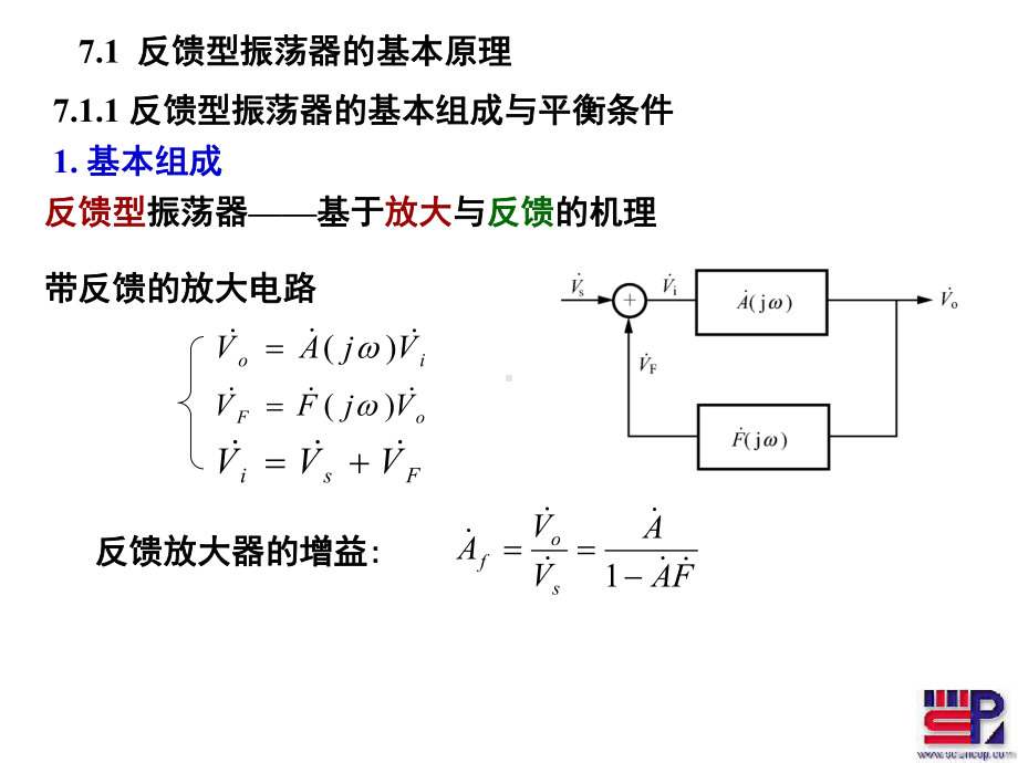 第七章-振荡器原理71课件.ppt_第1页