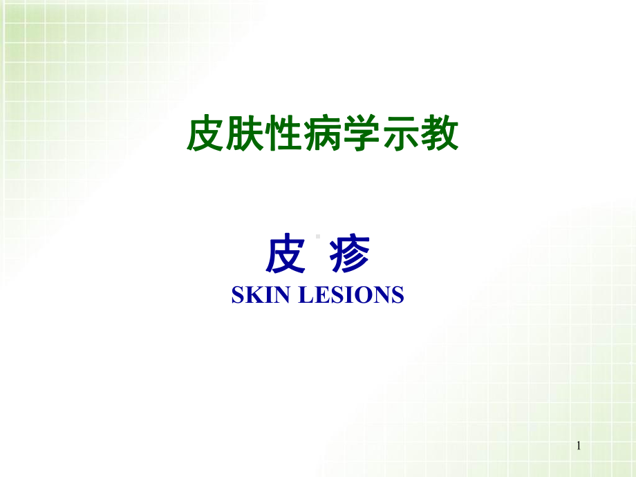 医学课件-皮肤病的皮疹教学课件.ppt_第1页