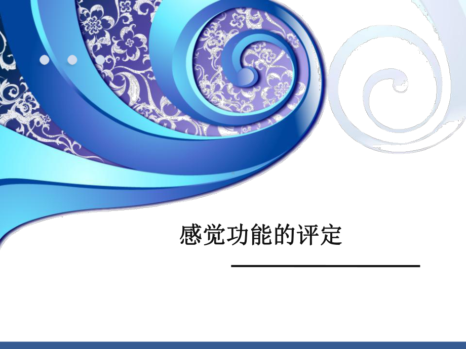 感觉功能评定医学课件.ppt_第1页